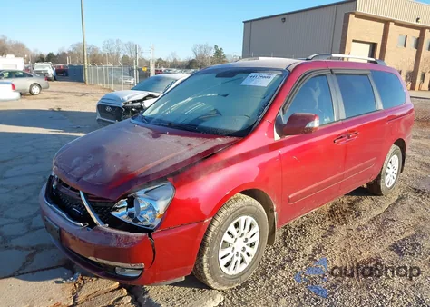 2014 Kia Sedona Lx z USA, uszkodzony, nr VIN KNDMG4C74E6547743